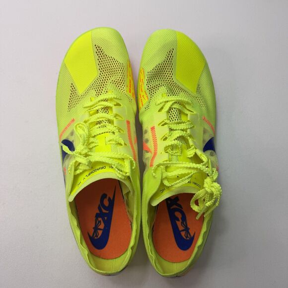 Nike ZoomX Dragonfly XC Shoes Mens Size 9.5 Yellow Track Spikes DX7992-701 New main image 5